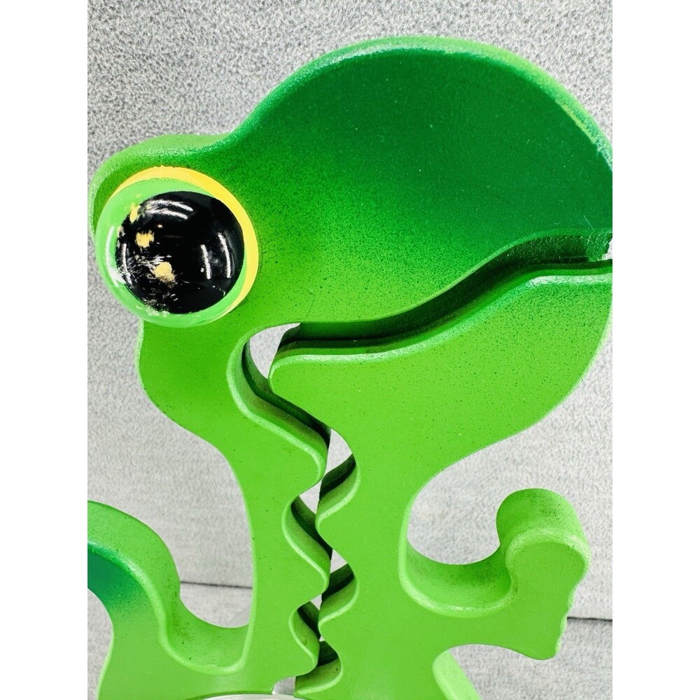 BIG BELLY BANK - 17" Tall Green Dinosaur Coin Bank - Picture 4 of 10